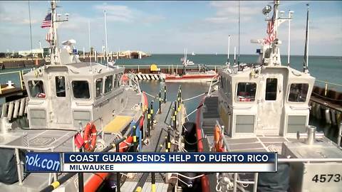 Local Coast Guard crew headed to Puerto Rico