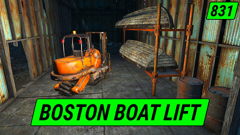 Exploring This Boston Boat Lift | Fallout 4 Unmarked | Ep. 831
