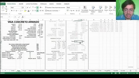 Considerações Dimensionamento laje suportando vigas Engenheiro Estrutural