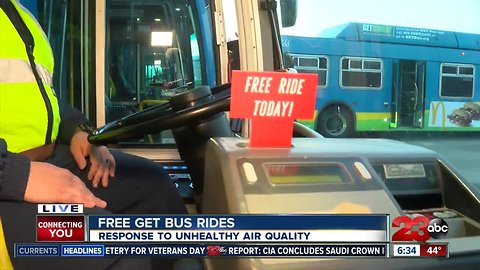 GET Bus offers free rides Saturday