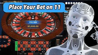 Letting AI Pick My Roulette Numbers *BIG WIN!*