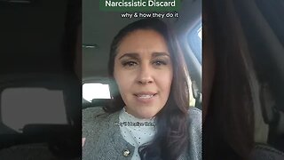 Narcissistic Discard why & how do they do it