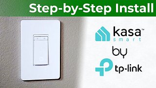 100% Install and Review of the Kasa Smart Dimmer Switch