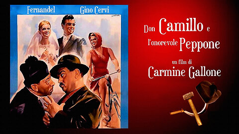 #1955 “DON CAMILLO E L'ON.LE PEPPONE” con GINO CERVI E FERNANDEL #Soggetto e sceneggiatura di Giovannino Guareschi #TUTTO VINCE L'AMORE!!😇💖🙏