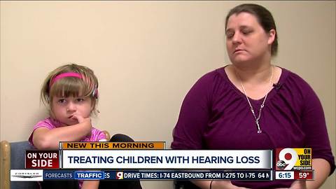Therapy helps children born deaf learn to speak