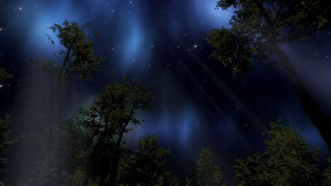 Calming Aurora Night, See The Stars And Aurora Before You Fall Asleep! Calming, Peaceful, Restful,