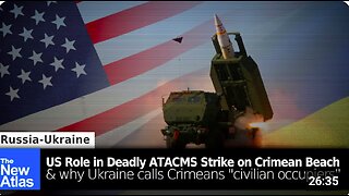 US Role in Deadly ATACMS Strike on Crimean Beach & Why Ukraine Calls Crimeans "Civilian Occupiers"