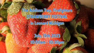 Leonard Strawberry Festival Promo 2023
