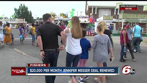 Fishers renews $240K deal with Senate candidate Luke Messer's wife