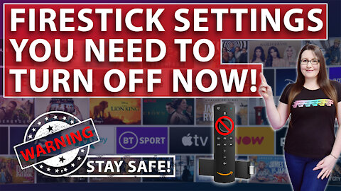 FIRESTICK SETTINGS YOU NEED TO TURN OFF NOW! 2022