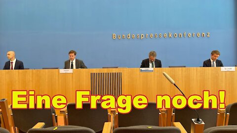 Die Bundespressekonferenz – jetzt Corona-freie Zone? Das Thema wurde heute nicht mal angesprochen.