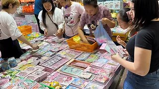 Shopping and lunch at Sampheng Market, Bangkok ตลาดสำเพ็ง