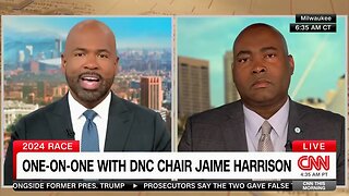 DNC Chair Jaime Harrison Says Biden's Pathetic Economic Record Is "Not A Vulnerability"