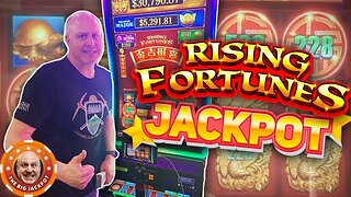 💸 TOP UP BONUS! 💸 Rising Bonus Max Bet $52.80 Spins Win on Rising Fortunes Slot!