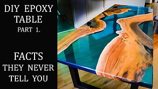 DIY Epoxy Table - Step By Step Guide - Part 1