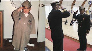 Mira Mesa man fulfills dream, becomes first officer in Navy family