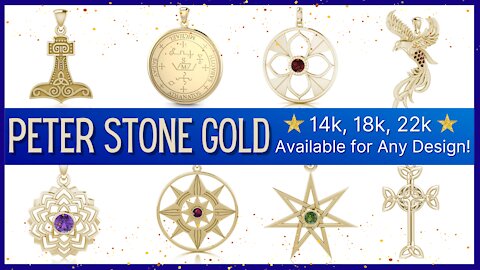 14 kt, 18 kt or 22 kt Gold Jewelry is available for any Silver design on our site