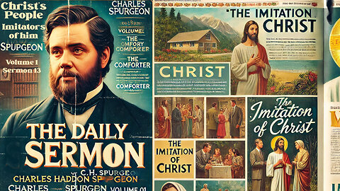 Daily Sermon "Christ's People- Imitators of Him" Daily Inspiration Sermons of Rev. CH Spurgeon
