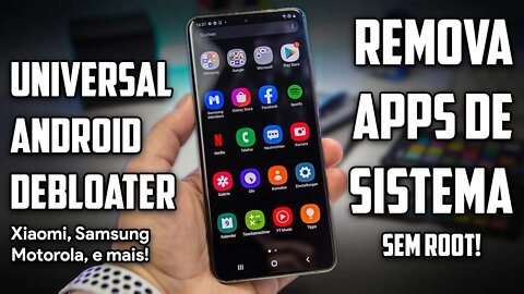 REMOVA APLICATIVOS DE SISTEMA FÁCIL SEM ROOT | Xiaomi, Samsung, Motorola... | UAD