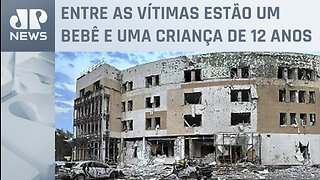 Bombardeios russos matam sete pessoas em Kherson na Ucrânia