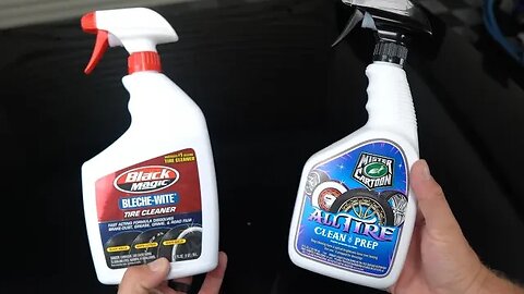 THIS OR THAT: MISTER CARTOON ALL TIRE VS BLEECH WHITE WHEEL & TIRE CLEANER