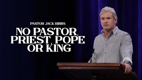 No Pastor, Priest, Pope or King