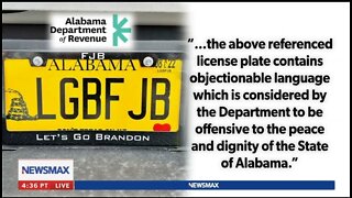 Alabama Man Ordered to Return His 'Offensive' Let’s Go Brandon License Plate