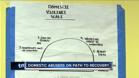 Domestic abusers seek treatment