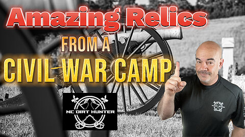 Amazing relics from a Civil War camp! So unique you have to see. Metal Detecting with the Manticore.