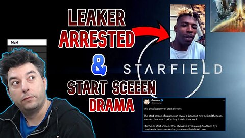 Start Screen Controversy With Starfield And Arrests Over Stolen Copies Of The Game