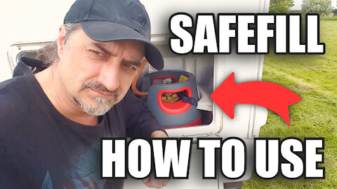 HOW TO USE SAFEFILL Gas Bottles ⛽⛽🤗 #vanlife #safefill