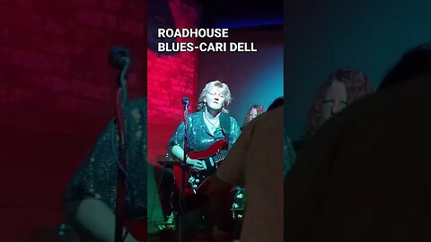 Roadhouse Blues- The Doors guitar solo by Cari Dell (female lead guitarist) #guitar