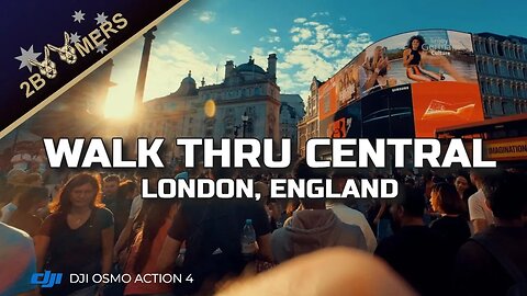 WALK THRU CENTRAL LONDON THURSDAY EVENING AUGUST 2023