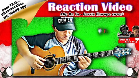 🎶Reacting To: Alip Ba Ta | Carrie (cover) [Indonesian Subtitle]🎶#reaction #alipbata #alipers #europe