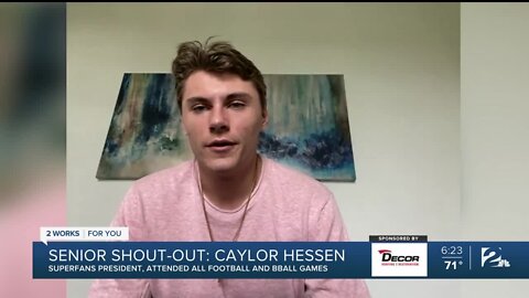 Senior Shout-Out: Jenks' Caylor Hessen