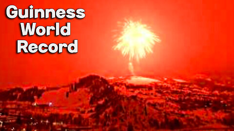 Guinness World Record Biggest Firework, Successful Launch, Steamboat Springs Colorado, 2/8/2020
