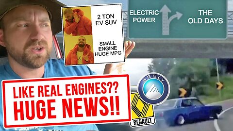 Renault & Geely say "FU EV" with NEW ENGINE FACTORY in UK!