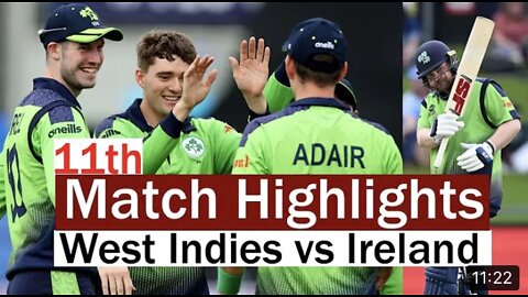 Cricbuzz | West Indies vs Ireland | Best Moments & Highlight