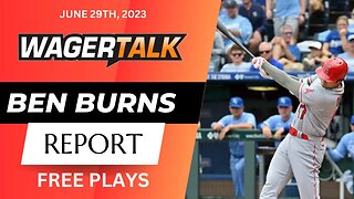 MLB Picks and Predictions | Philadelphia Phillies vs Chicago Cubs | Ben Burns Report June 29