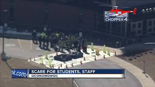 Scare for students, staff after Oconomowoc High School evacuation