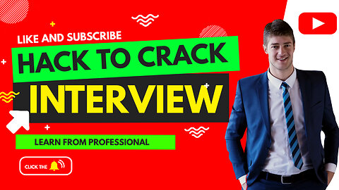 "Hack to Crack any Interview" : Ultimate Secrate Cheat Code To Crack Any Interview