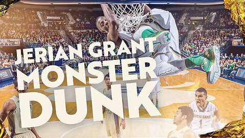 Jerian Grant's Gravity-Defying Dunk | Notre Dame Men's Basketball