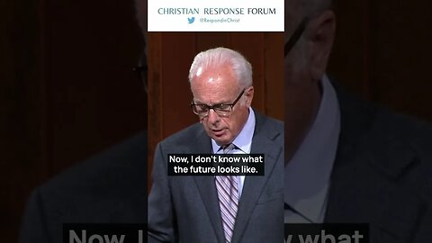 Persecution is to be Expected: John MacArthur - #christianresponseforum #johnmacarthur #persecuted