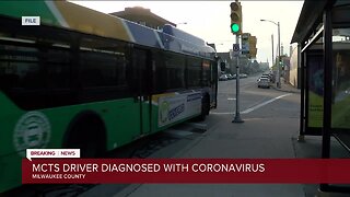 Milwaukee County Transit System bus driver tests positive for coronavirus