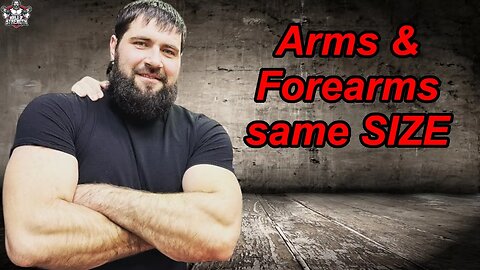 The Man with FOREARMS the same Size as his ARMS | Vitaly Laletin