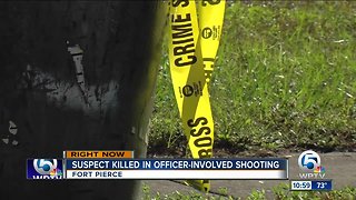 Officer-involved shooting investigated in Fort Pierce
