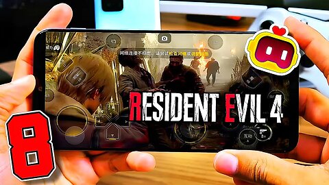 RESIDENT EVIL 4 REMAKE seguimos jogando no celular Android via Frango Games 📱🎮