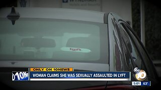 Woman claims she was sexually assaulted in Lyft