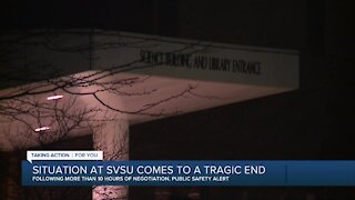 Saginaw Valley State University shuts down Friday after employee death in campus building