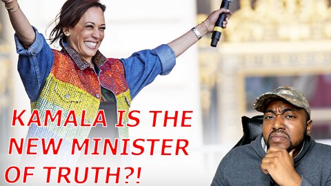 Kamala Harris Relaunches Ministry Of Truth With Pride Flag As GOP Are More Trusted On Democracy